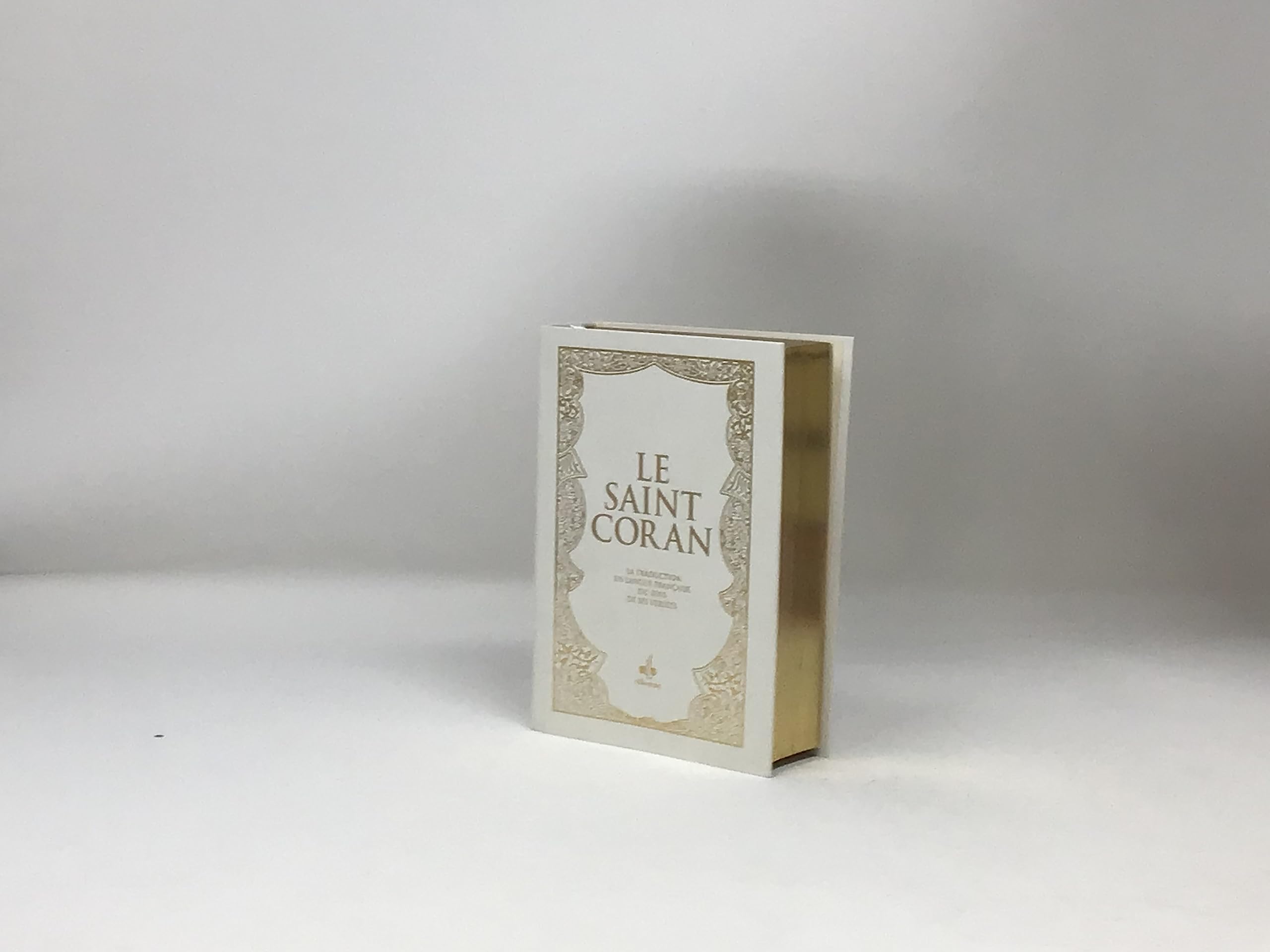 Saint Coran Français souple - Poche - Blanc - Or book