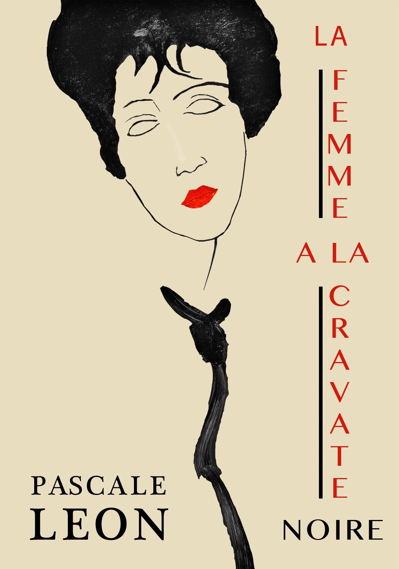 La Femme à la cravate Noire book
