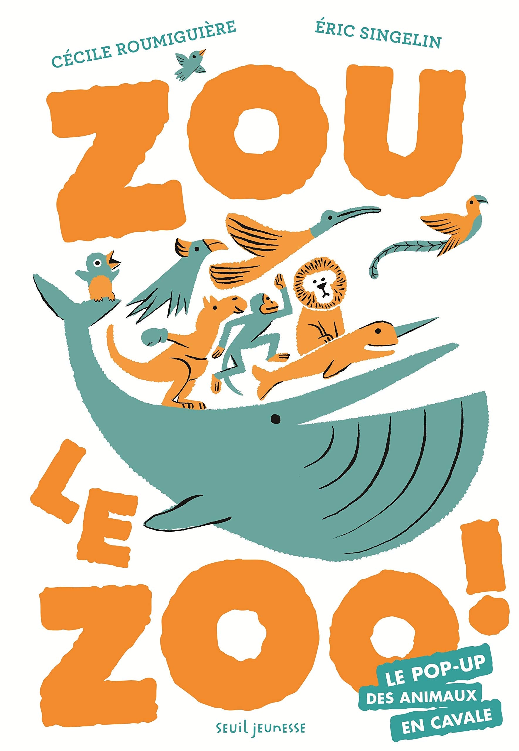 Zou le zoo !: Le Pop-up des animaux en cavale Tiptoi & Games
