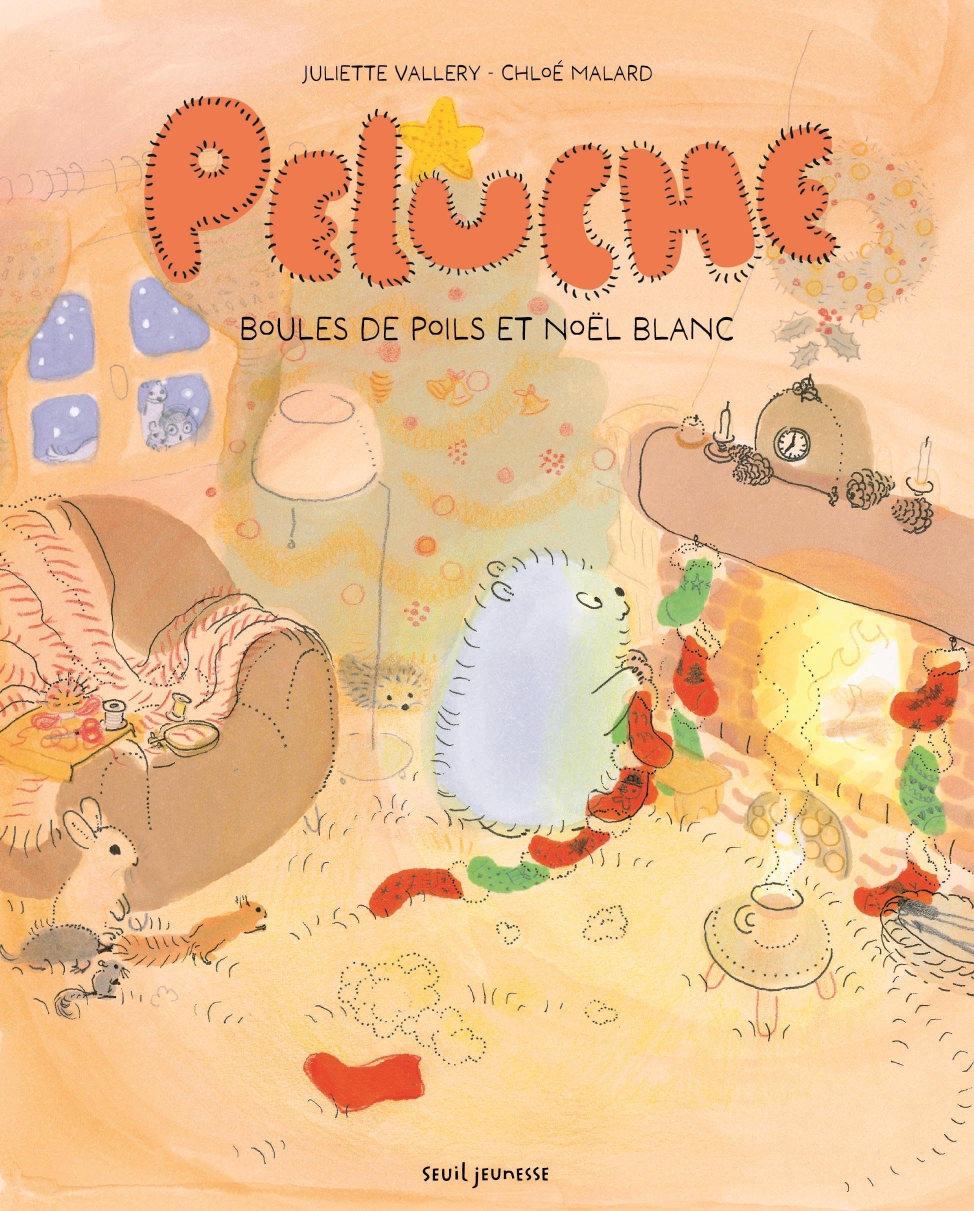 Peluche: Boules de poils et Noël blanc book