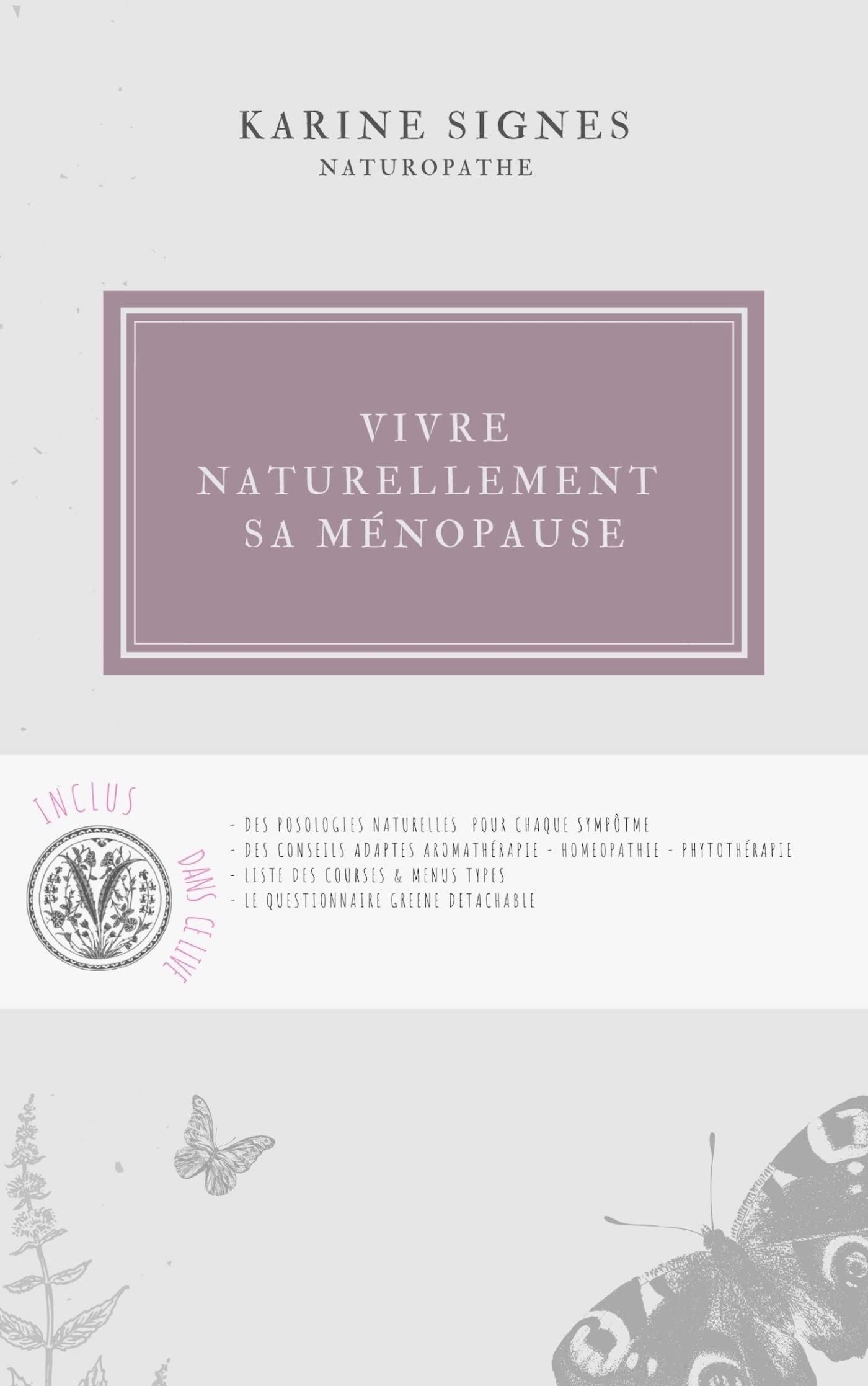 Vivre naturellement sa ménopause book