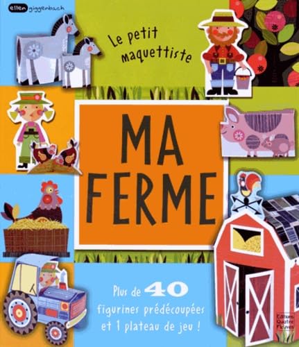Ma ferme: Plus de 40 figurines prédécoupées et 1 plateau de jeu ! Books