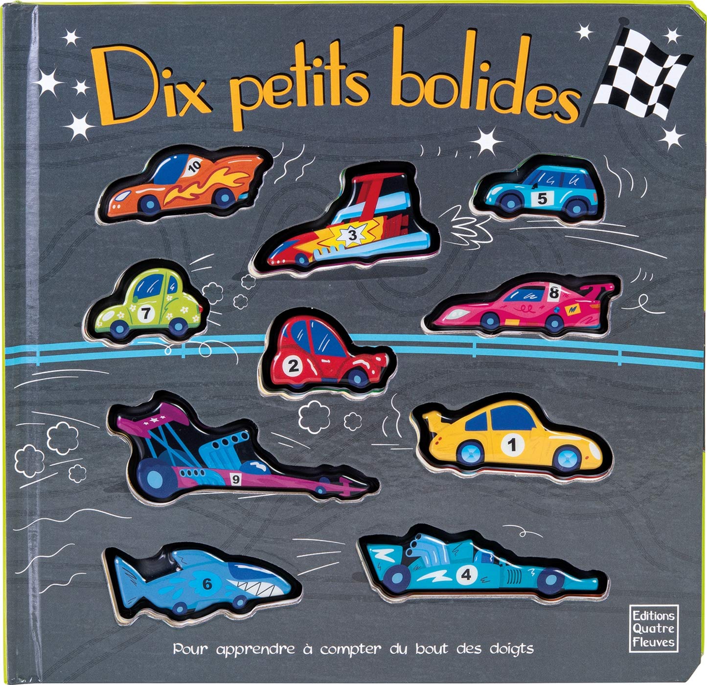 Dix petits bolides: Pour apprendre à compter du bout des doigts Tiptoi & Games