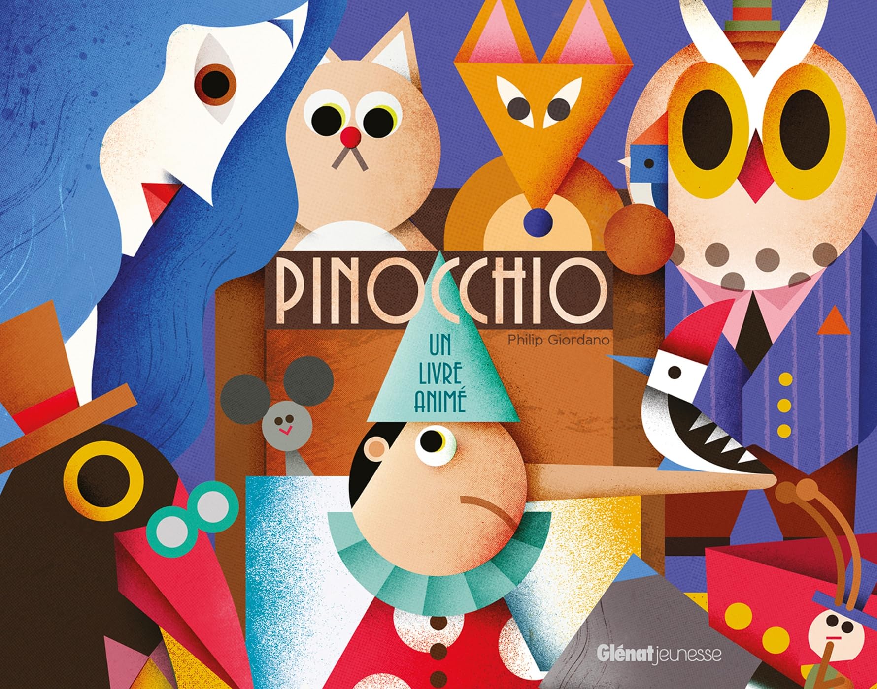PINOCCHIO livre animé book