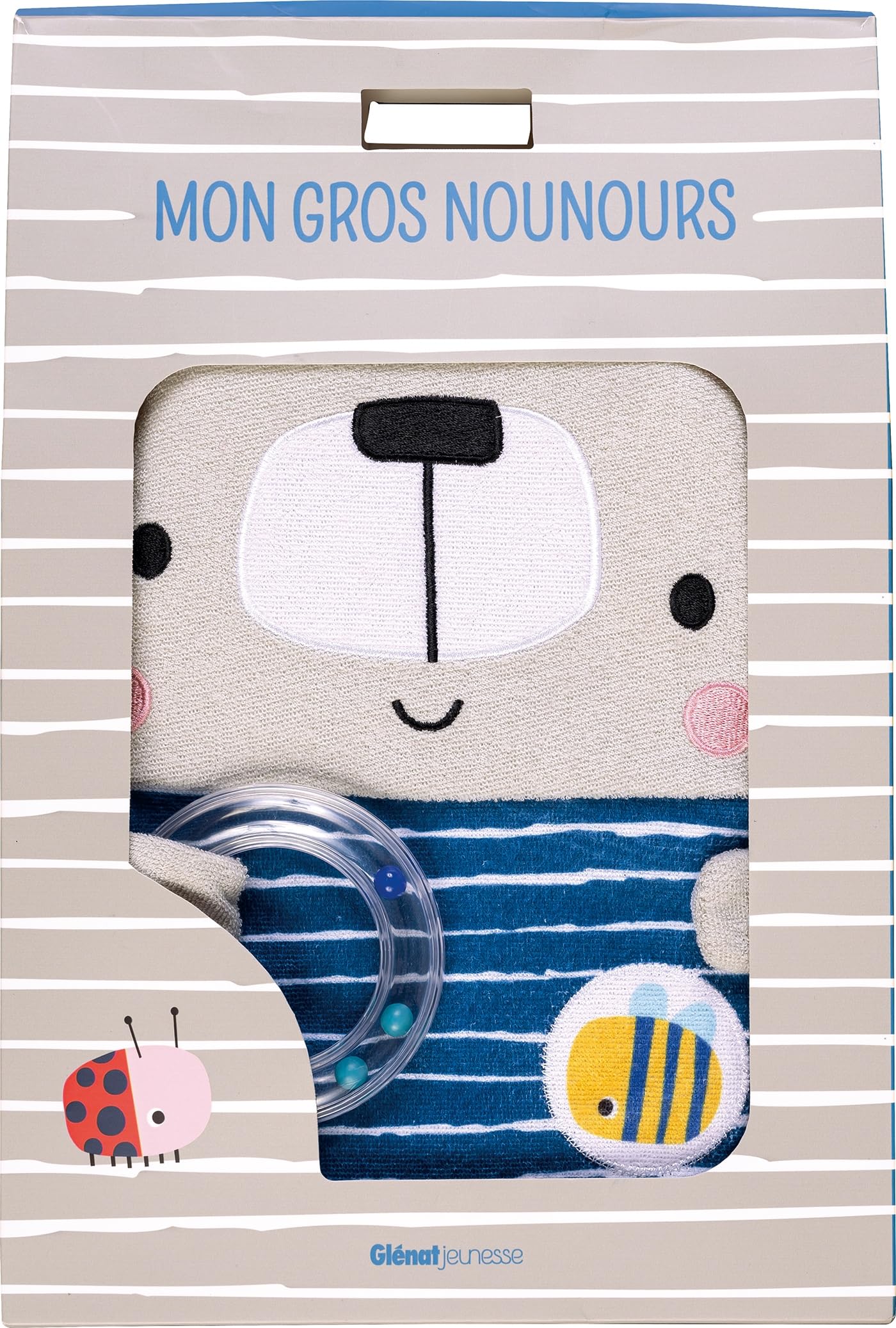 Mon gros nounours avec hochet book