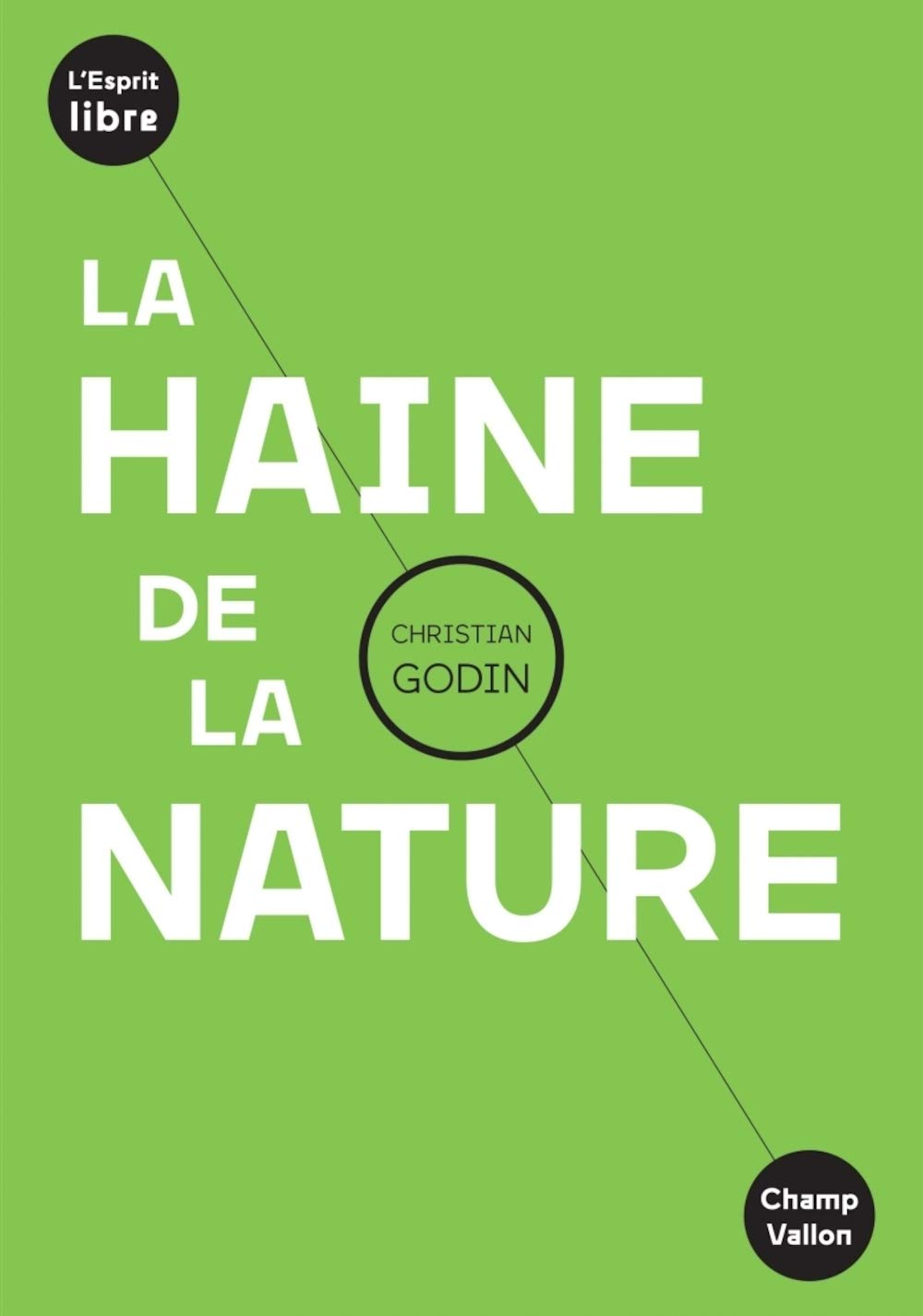 La haine de la nature Philosophy