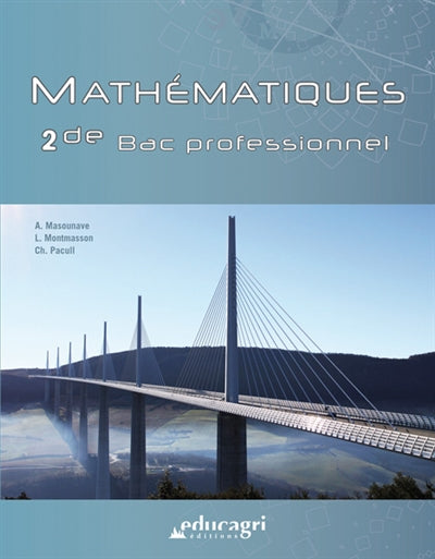 Product Image: Mathématiques 2de bac professionnel