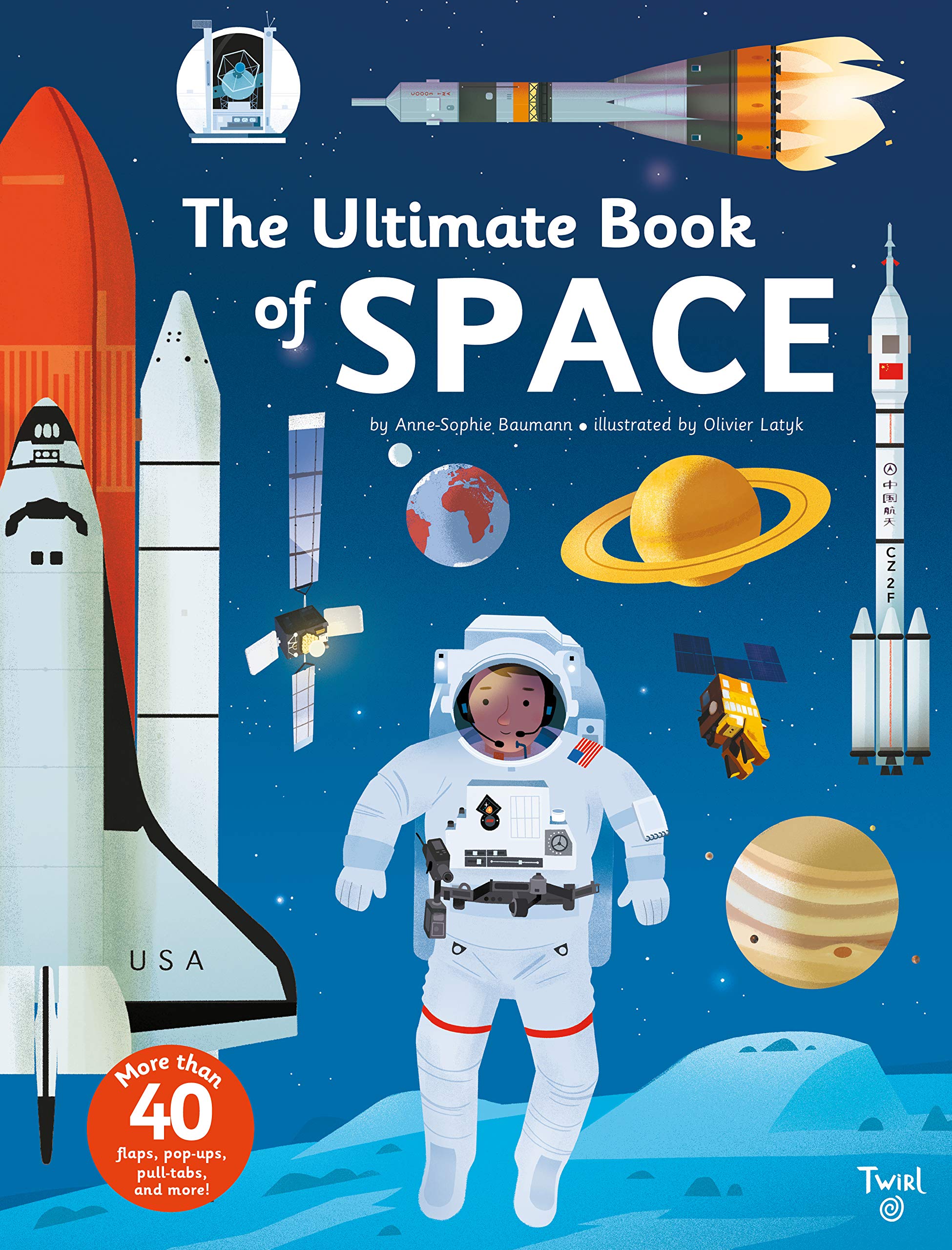 The Ultimate Book of Space: 3 Tiptoi & Games