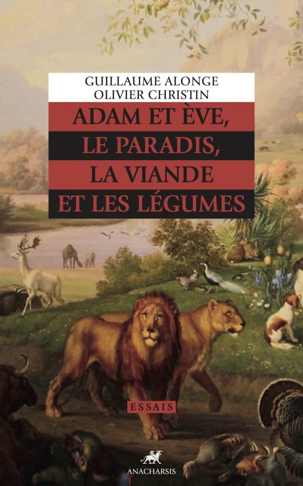 Adam et Eve, le paradis, la viande et les légumes book