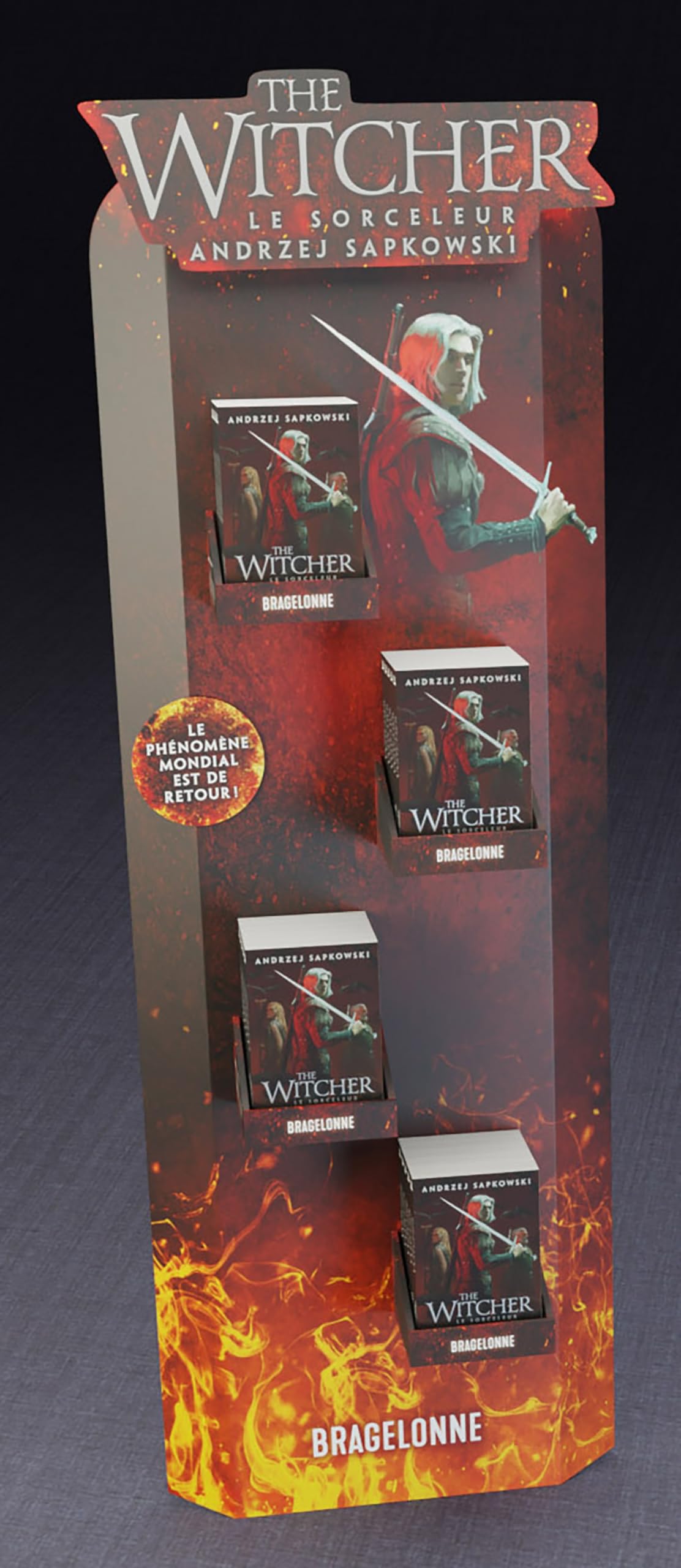 PLV Sorceleur (Witcher) : La Croisée des corbeaux 20ex book