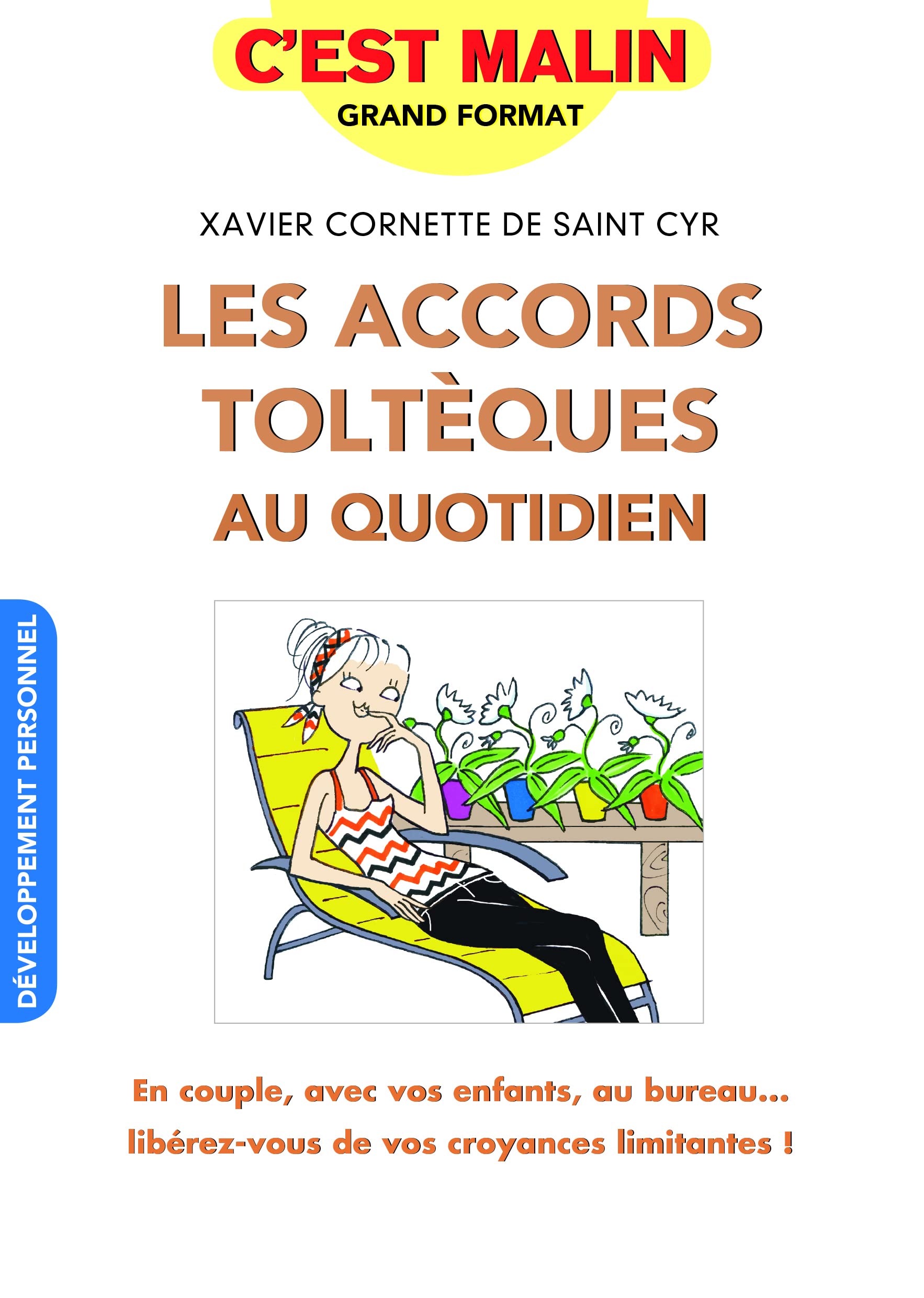 Les accords toltèques au quotidien, c'est malin: En couple, avec vos enfants, au bureau. Libérez-vous de vos croyances ... Books