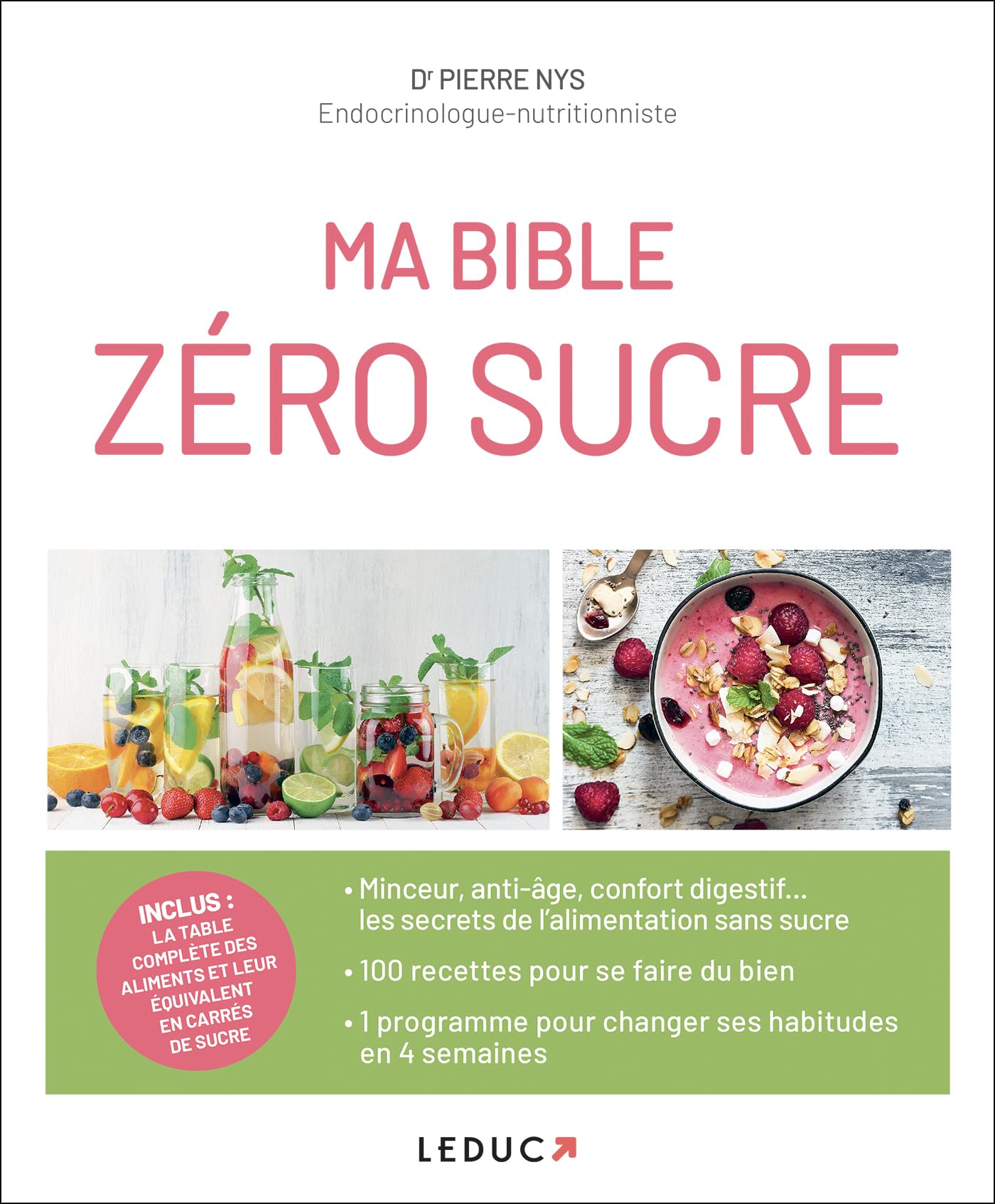 Ma bible zéro sucre: Inclus : la table complète des aliments et leur équivalent en carrés de sucre book
