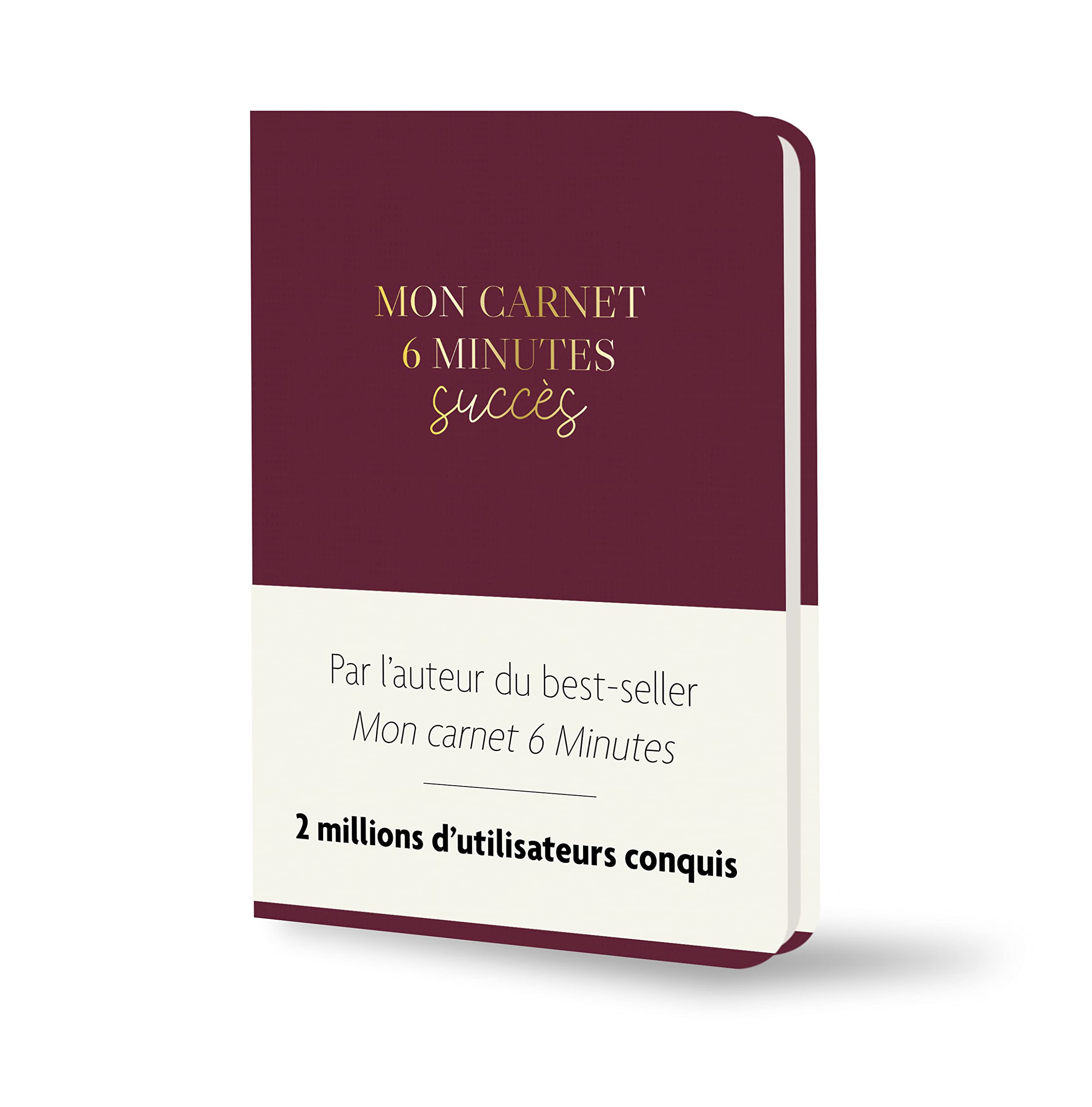 Mon carnet 6 minutes succès: 2 millions d’utilisateurs conquis book
