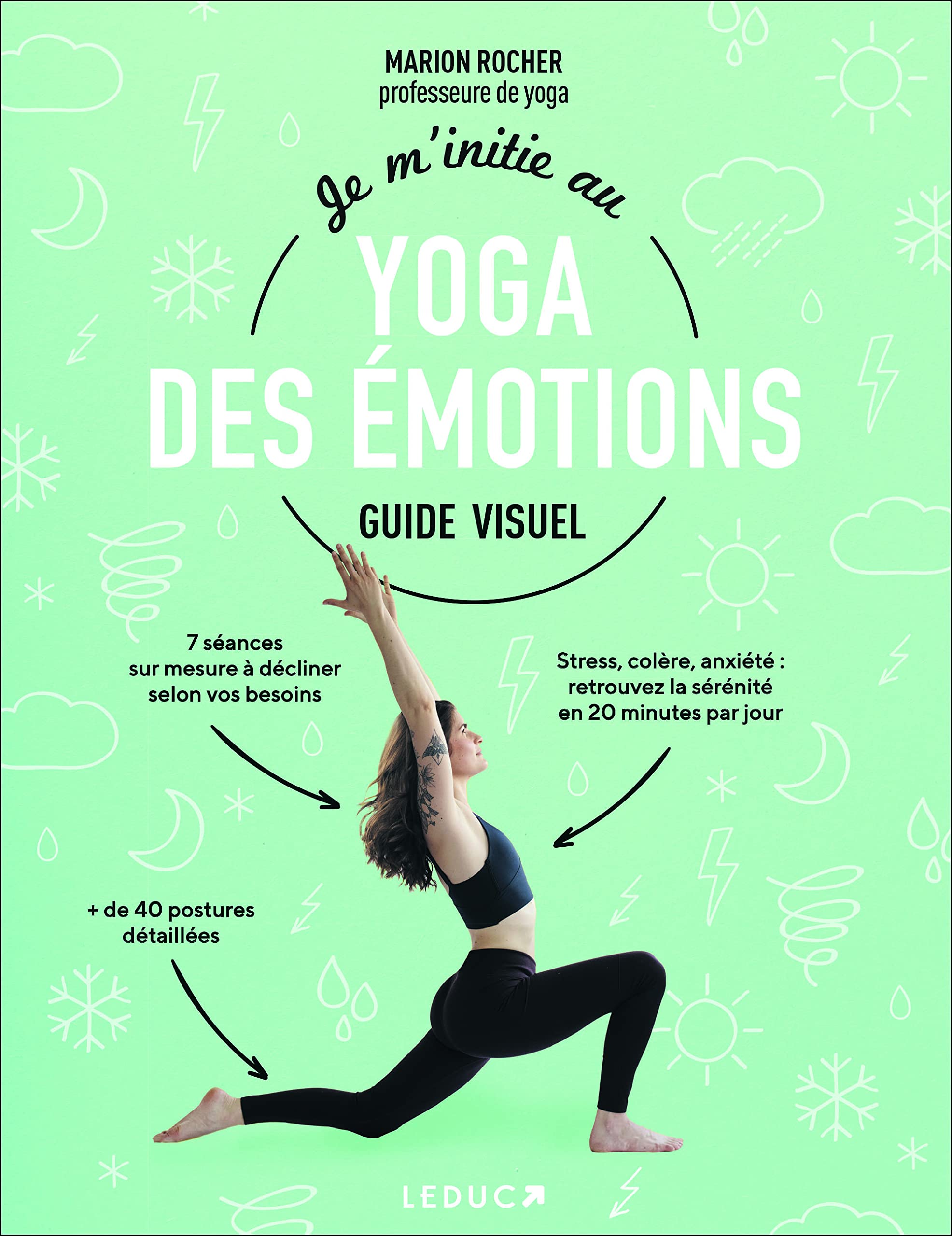 Je m'initie au yoga des émotions - Guide visuel book