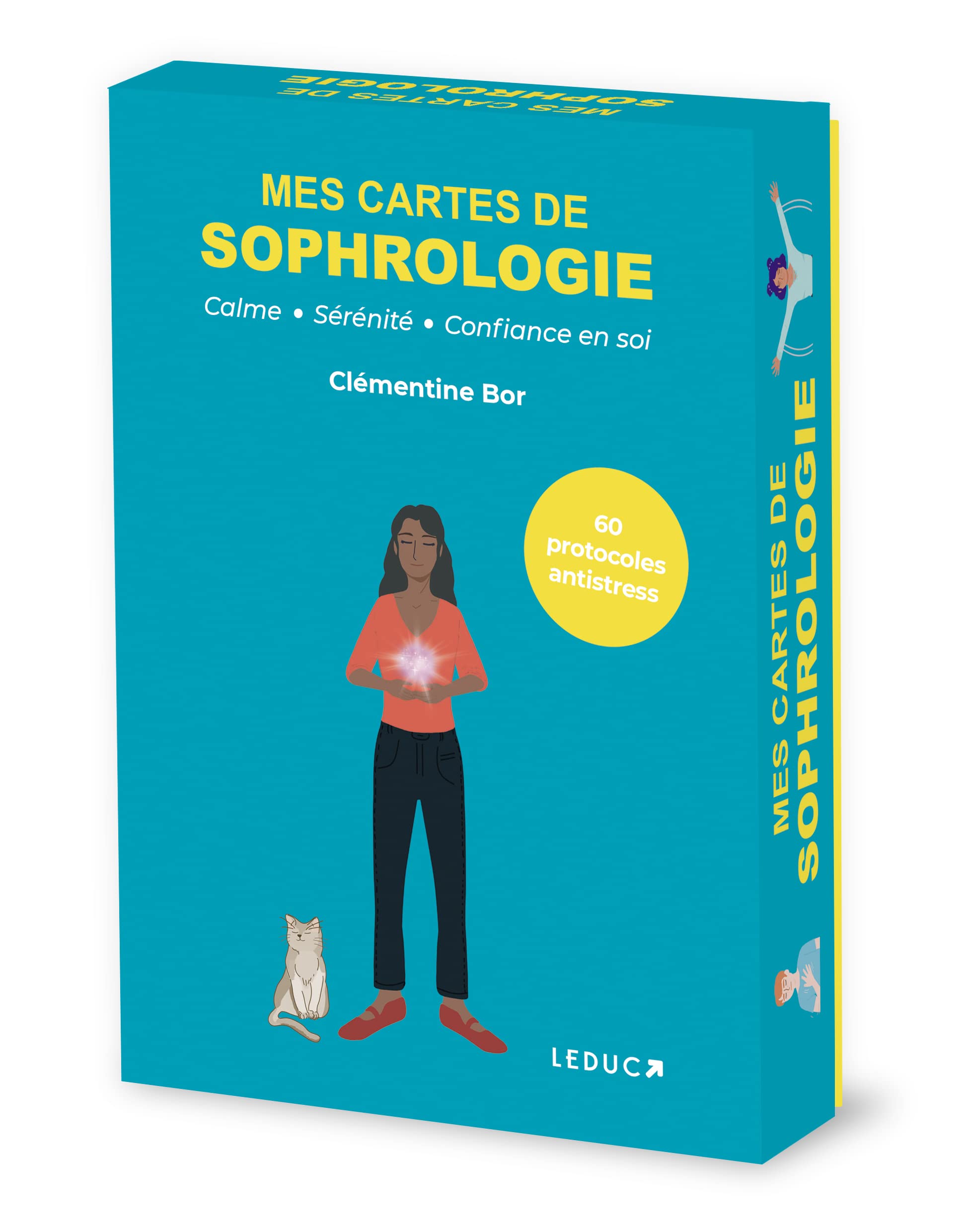 Mes cartes de Sophrologie: Calme • Sérénité • Confiance en soi book