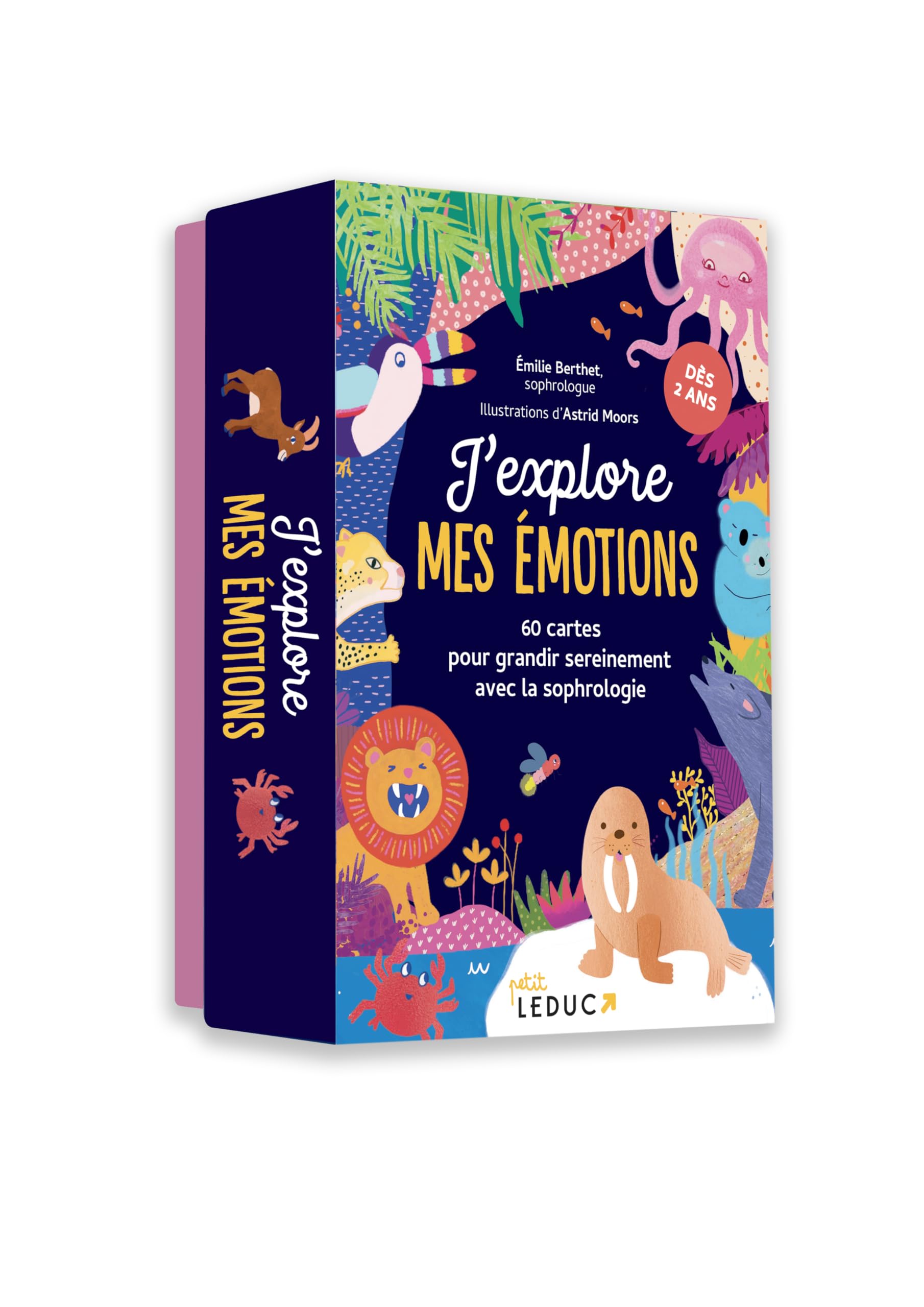 J'explore mes émotions: 60 cartes pour grandir sereinement avec la sophrologie book
