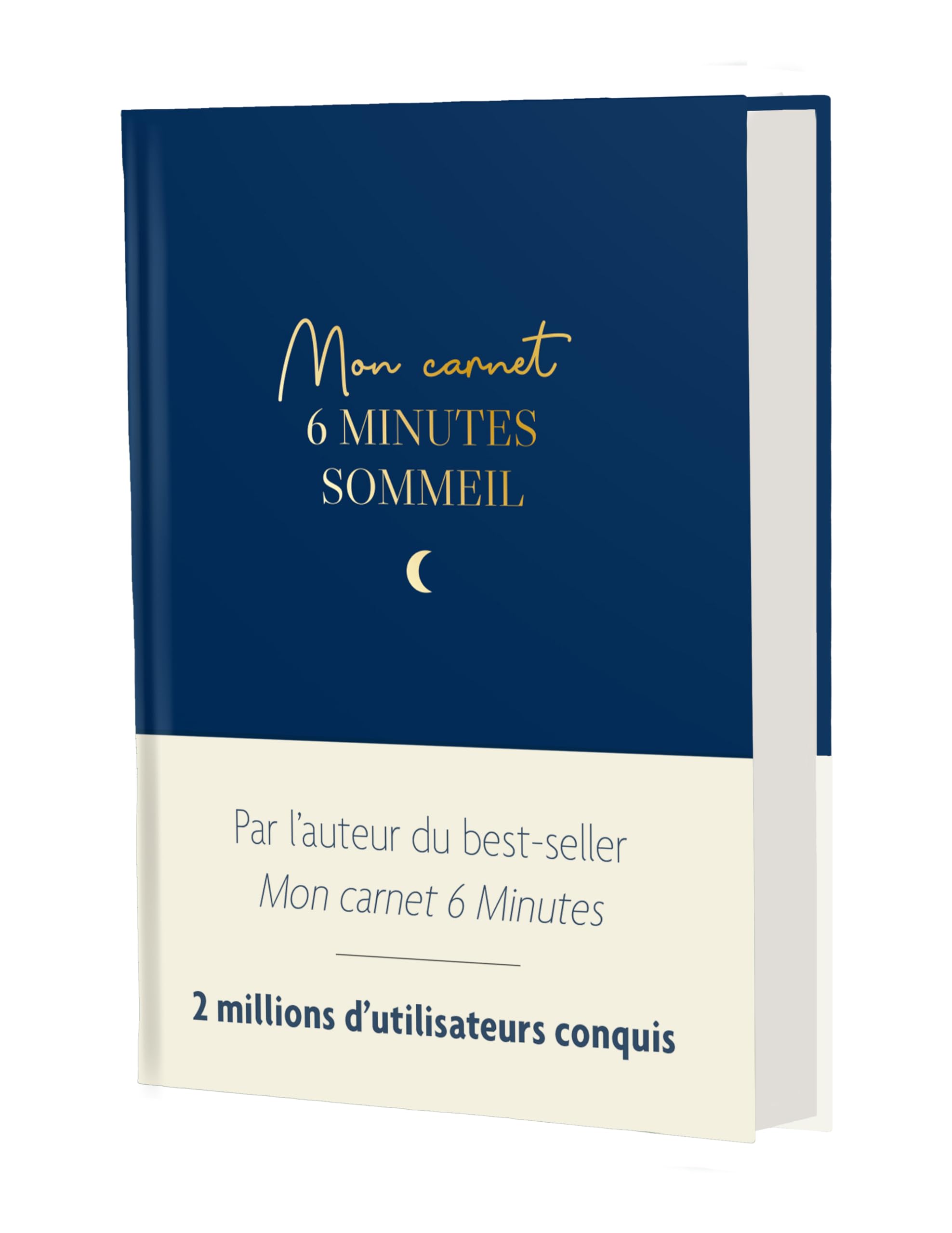 Mon carnet 6 minutes - Sommeil book