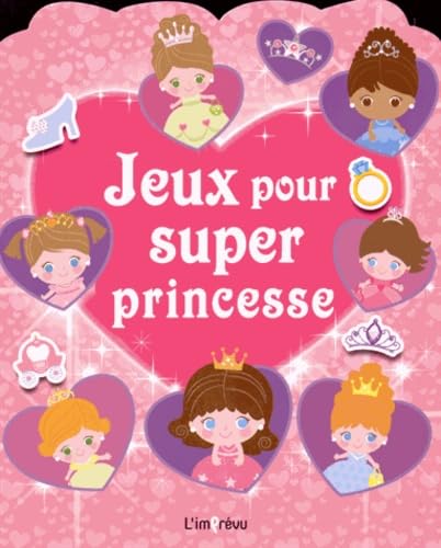 Jeux pour super princesse: Avec des autocollants book