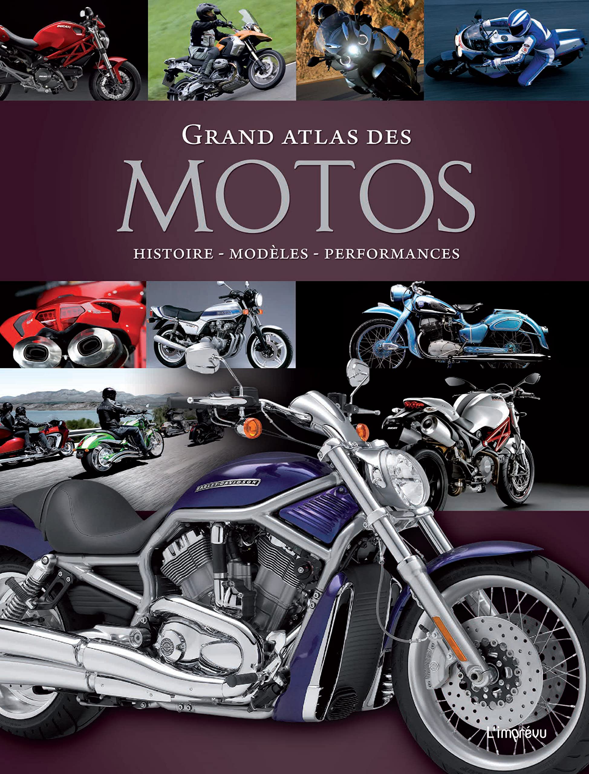 GRAND ATLAS DES MOTOS: Histoire, modèles, performances Leisure, Home & Garden