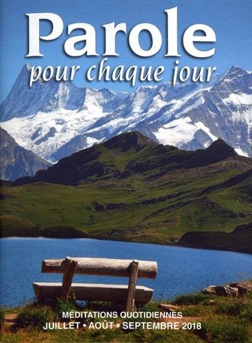 Parole pour chaque Jour juillet-sept 2018 Religion & Esotericism