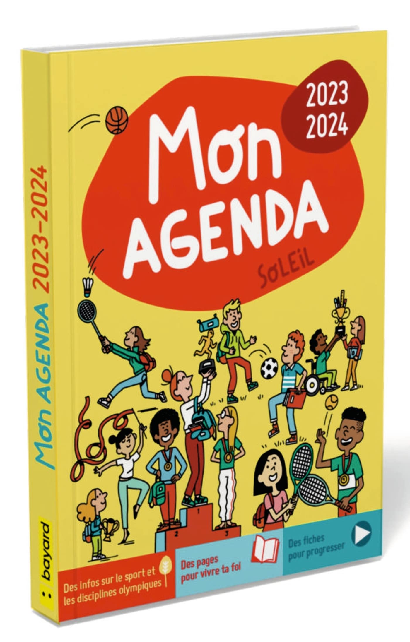 Agenda Soleil: agenda scolaire 19 20 book