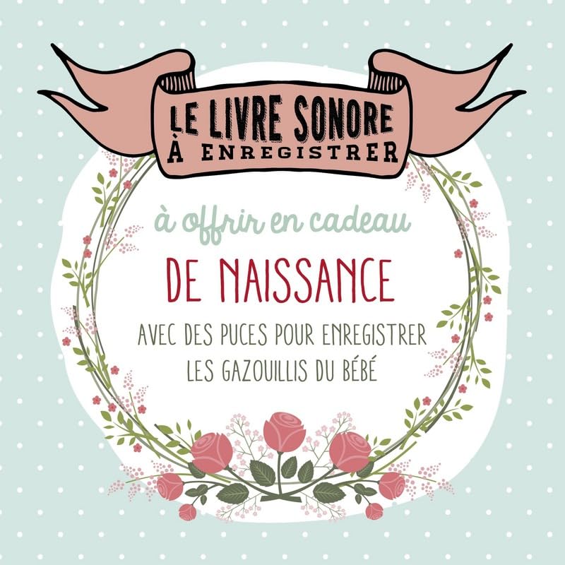 Le livre sonore à enregistrer - A offrir en cadeau de naissance Photography