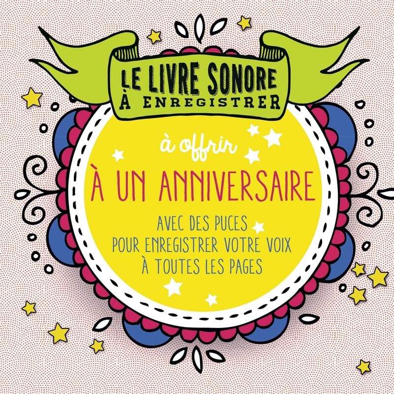 Le livre sonore à enregistrer - A offrir à un anniversaire Photography