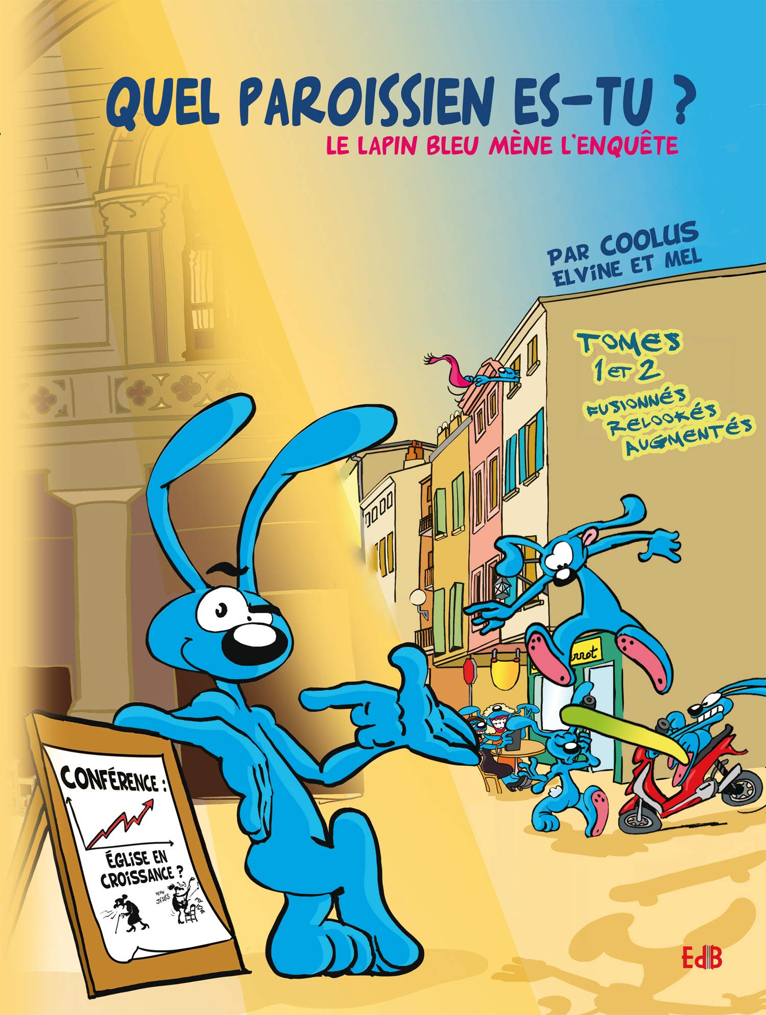 Quel paroissien es-tu ? BD: Le Lapin Bleu enquête Tomes 1&2 - Nouvelle édition Manga