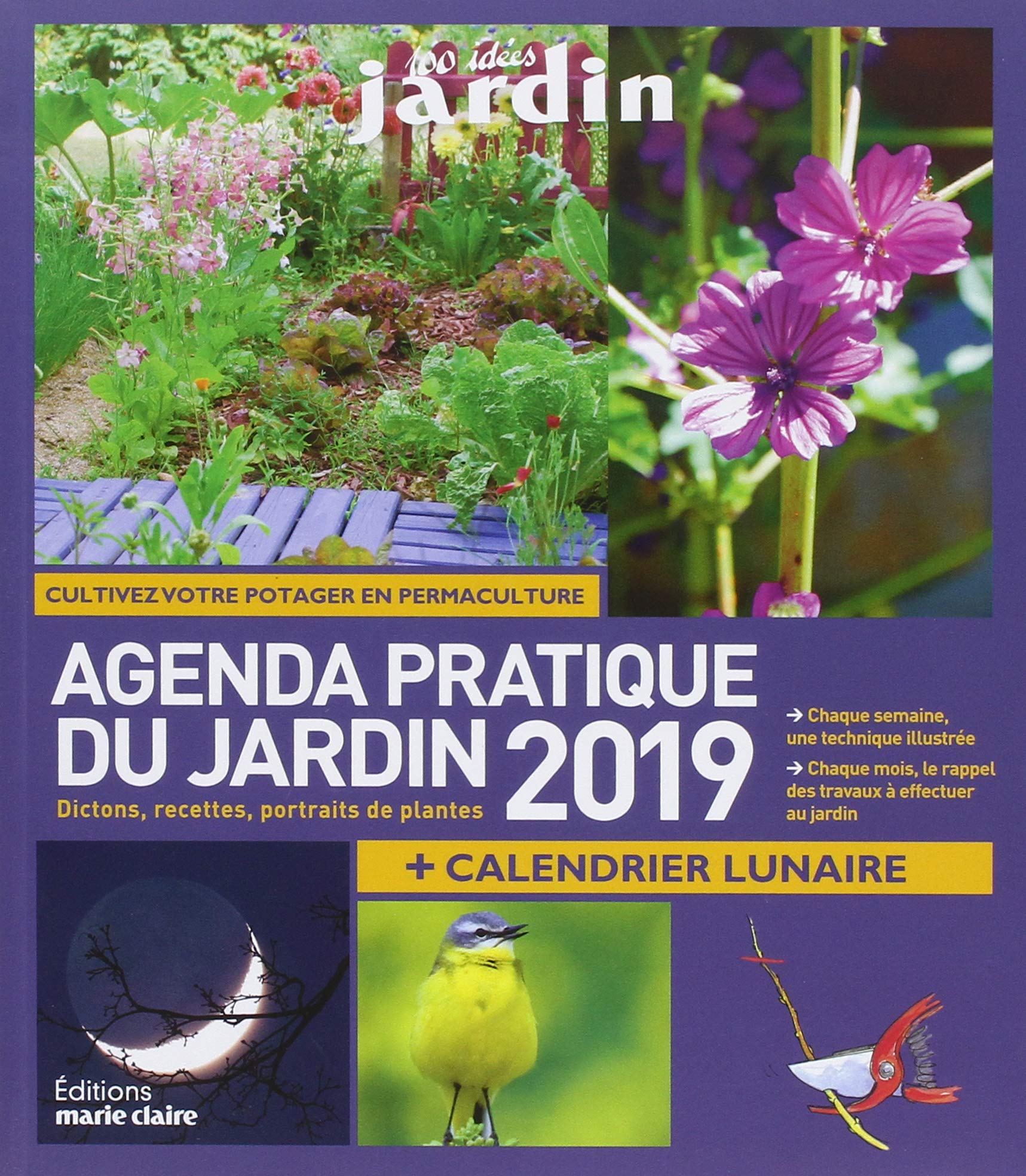 Agenda pratique du jardin 2019 Children's books