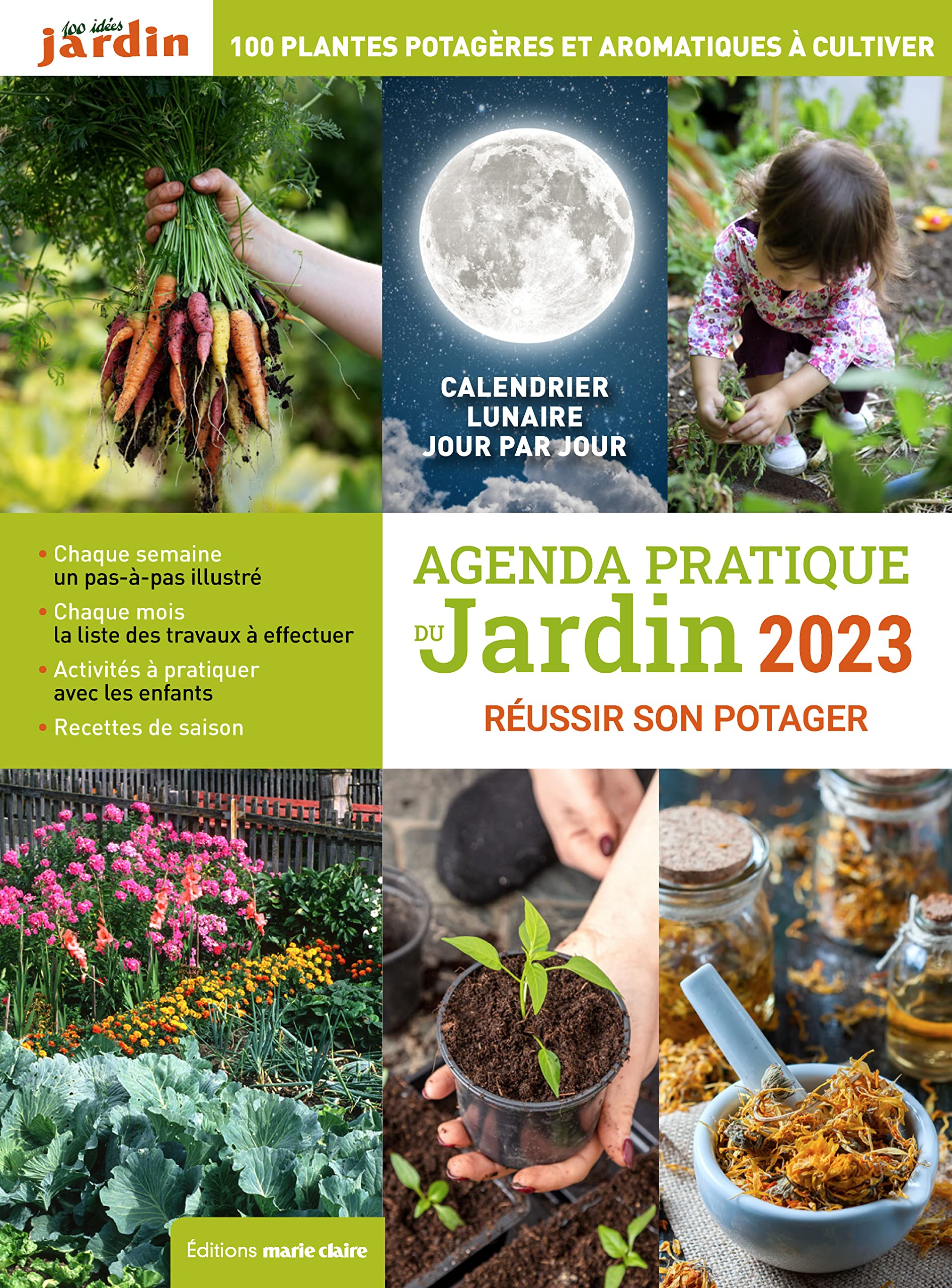 Agenda pratique du jardin 2023: Réussir son potager book