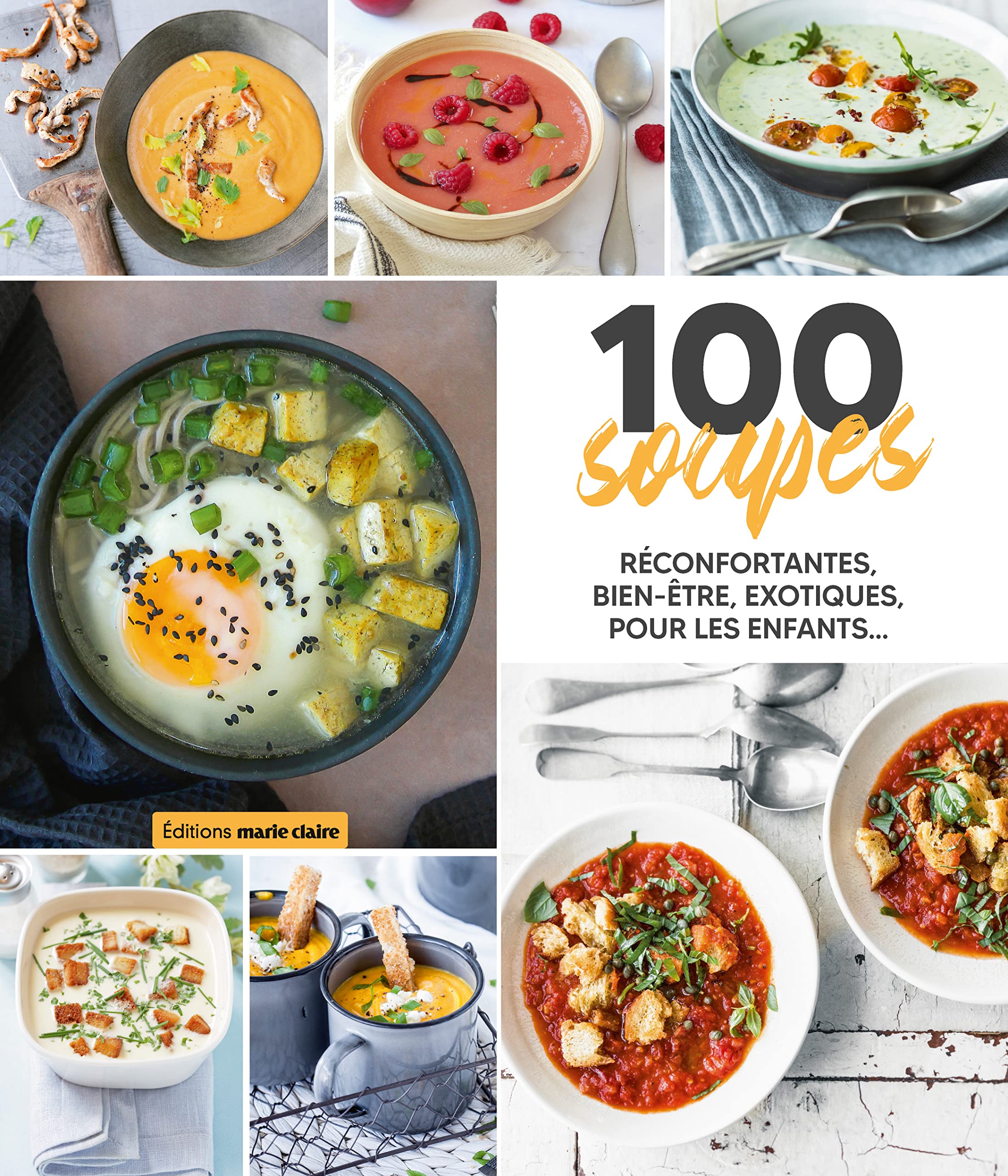 100 soupes: Réconfortantes, bien-être, exotiques, pour les enfants.... book