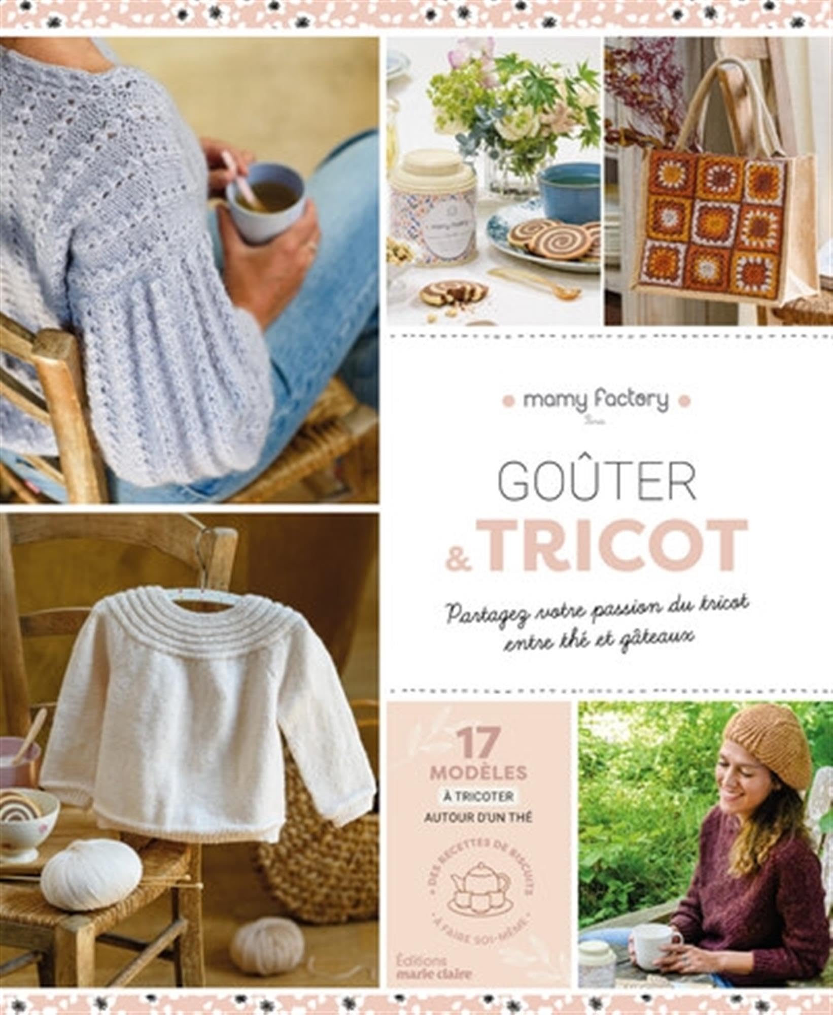 Goûter et tricot: Partagez votre passion du tricot entre thé et gâteau book
