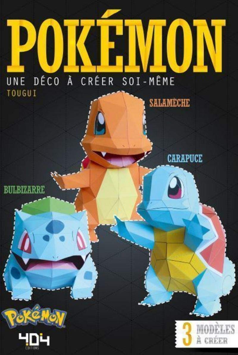 Pokémon - Une déco à créer soi-même: 3 modèles à créer Non-fiction