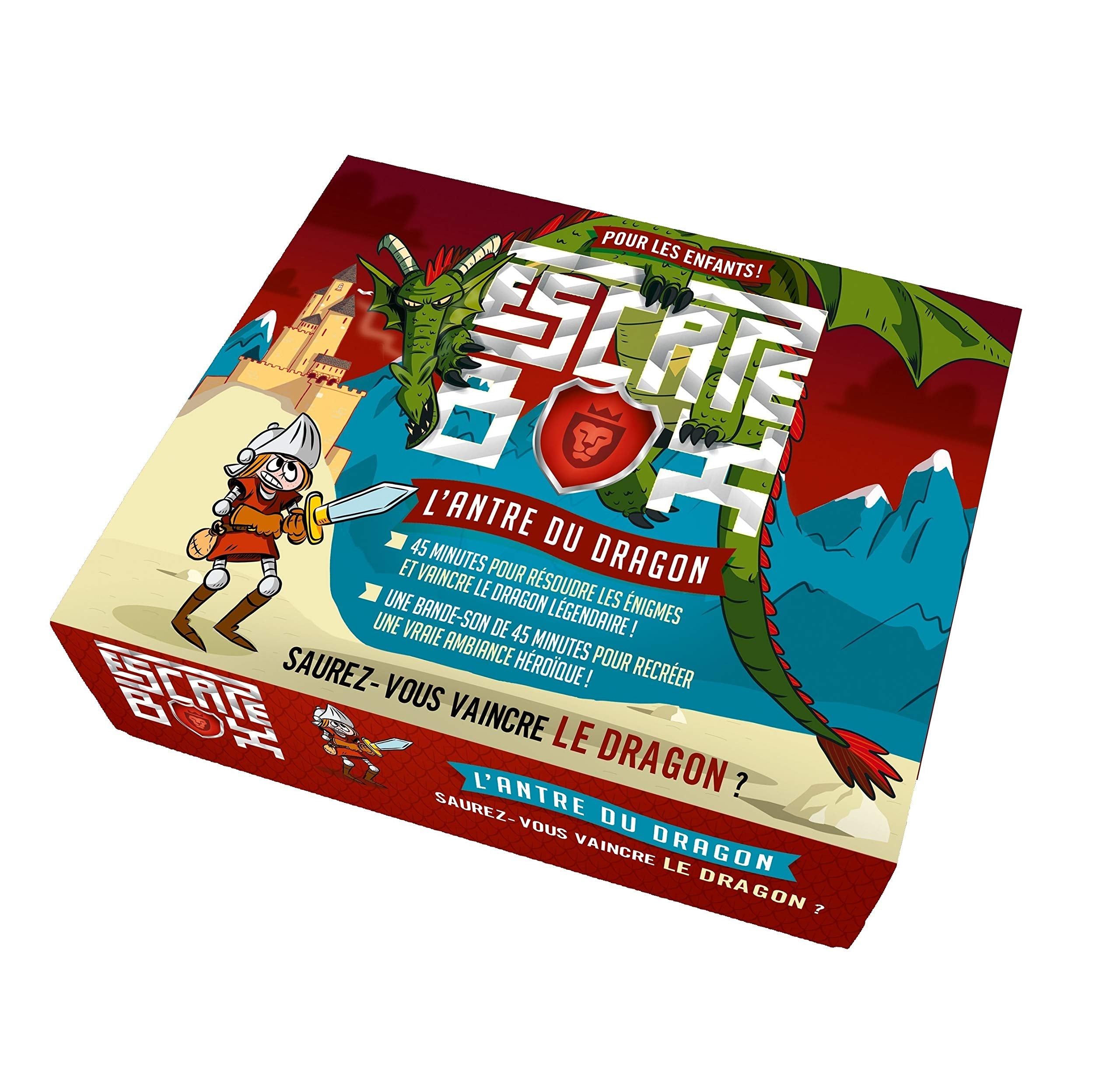 Escape Box L'Antre du dragon - Escape game enfant de 2 à 5 joueurs - De 8 à 12 ans book