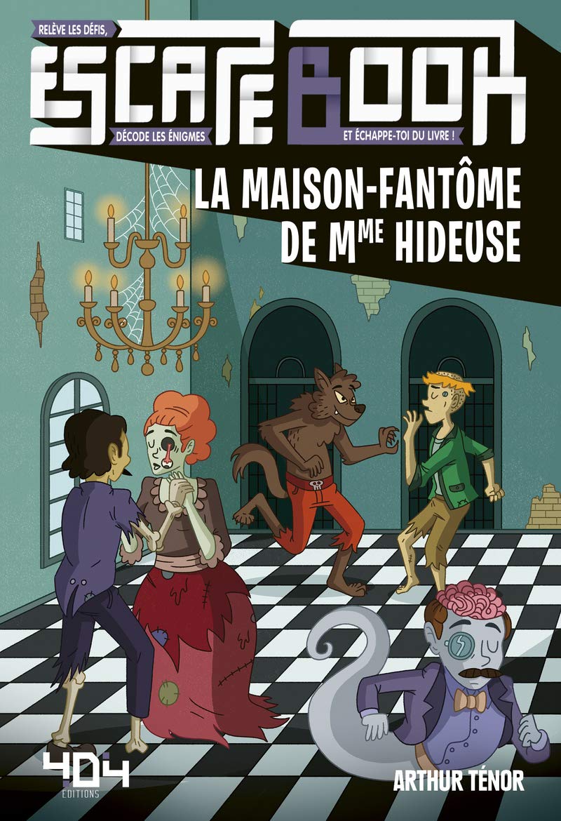 Escape book - La maison-fantôme de Mme Hideuse Tiptoi & Games