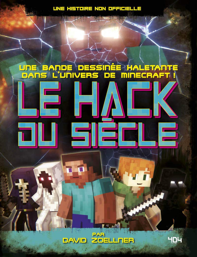 Minecraft : Le Hack du siècle - Bande dessinée jeunesse humour - Dès 10 ans book