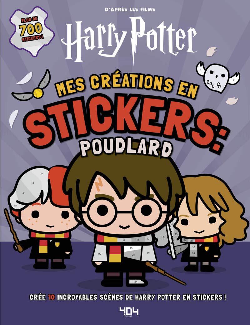 Harry Potter - Mes créations en stickers : Poudlard: Crée 10 incroyables scènes de Harry Potter en stickers ! Hobbies & Crafts