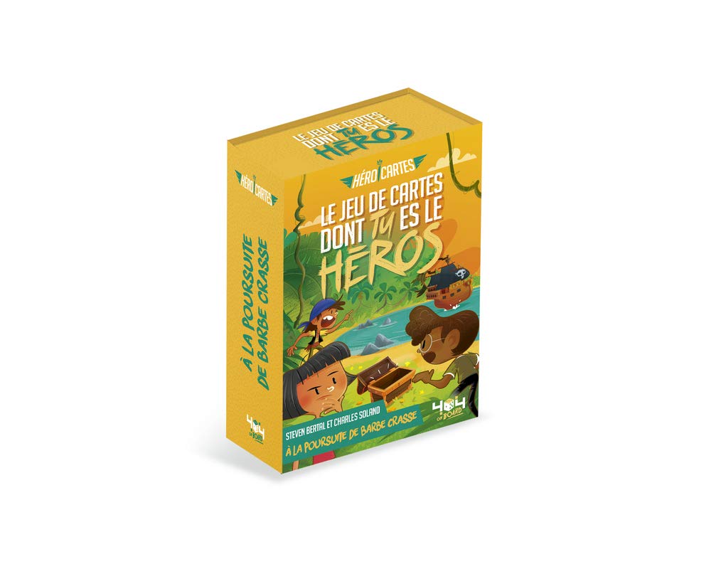 Héroïcartes : À la poursuite de Barbe Crasse - Jeu de cartes dont tu es le héros - De 8 à 12 ans Leisure & Fun