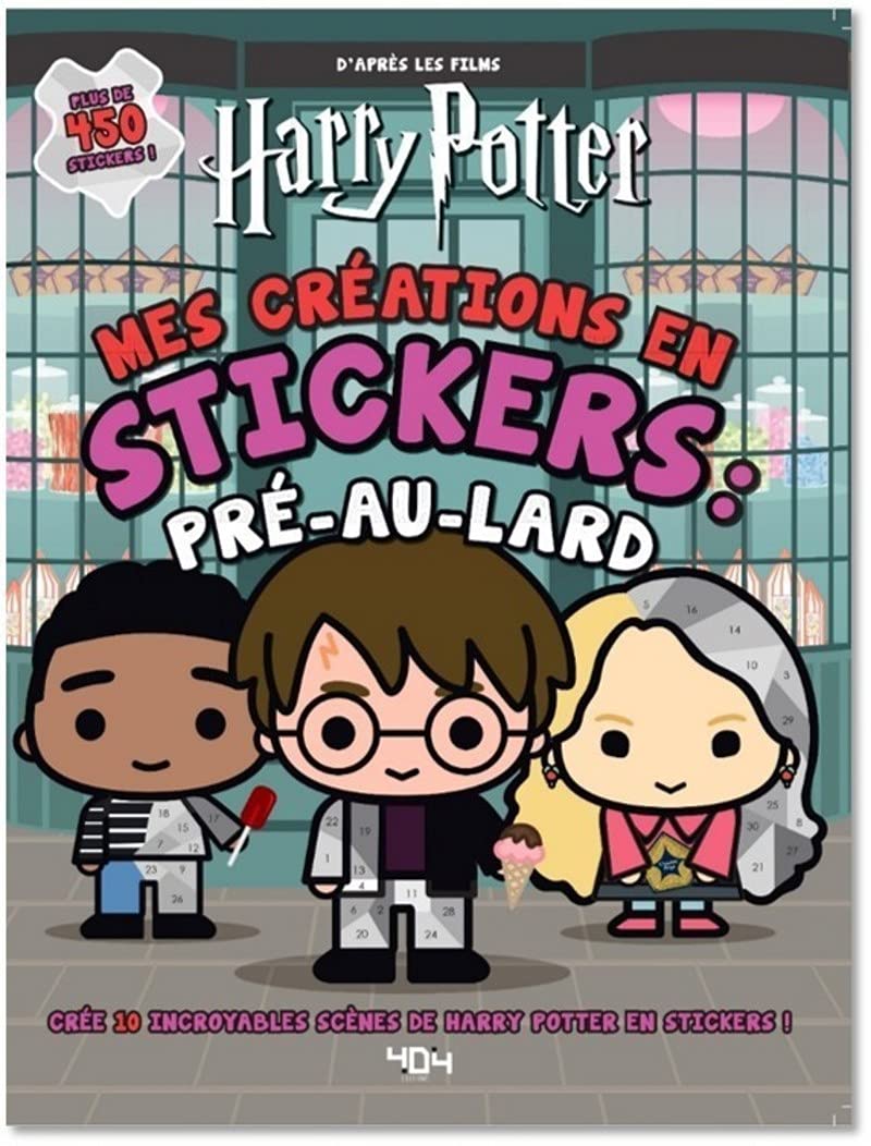 Harry Potter : Mes créations en stickers : Pré-au-lard - 450 stickers - à partir de 6 ans book