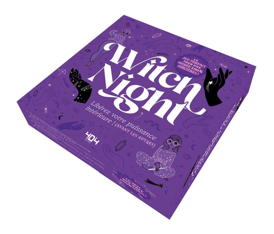 Witch Night : Le jeu - Jeu de société de 2 à 6 joueurs - Jeu sorcières et astrologie book