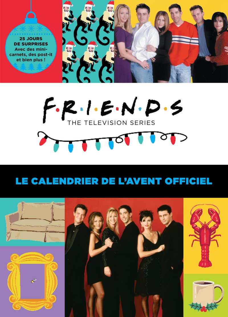 Friends - Le Calendrier de l'Avent officiel en français - Calendrier officiel F.R.I.E.N.D.S book