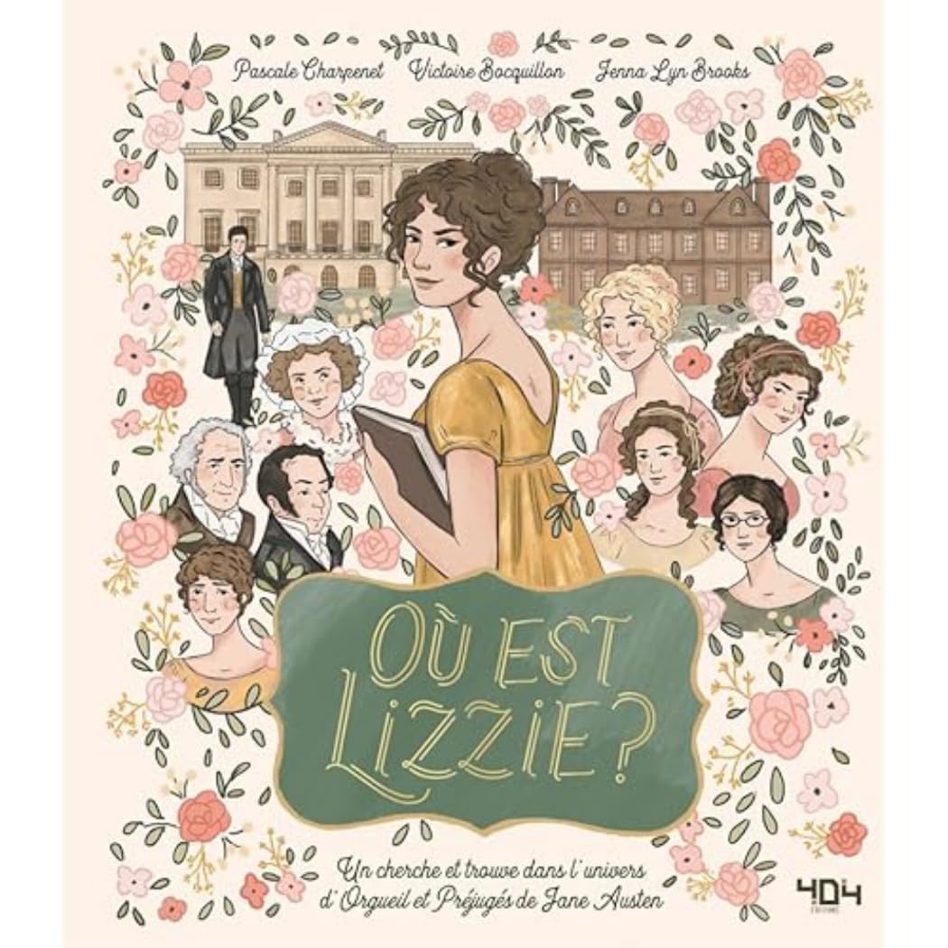 Où est Lizzie ? / Où est Mr Darcy ? - Un cherche et trouve dans l'univers d'Orgueil et Préjugés de Jane Austen Leisure, Home & Garden