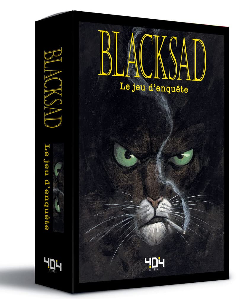 Blacksad - Le jeu d'enquête - De 2 à 4 joueurs - À partir de 14 ans book