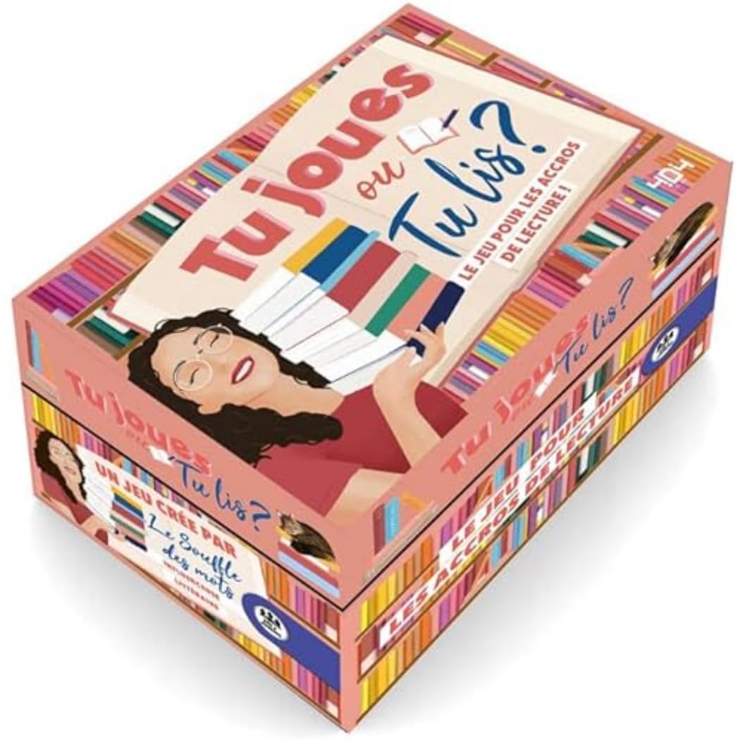 Tu joues ou tu lis ? Le jeu pour les accros de lecture ! book