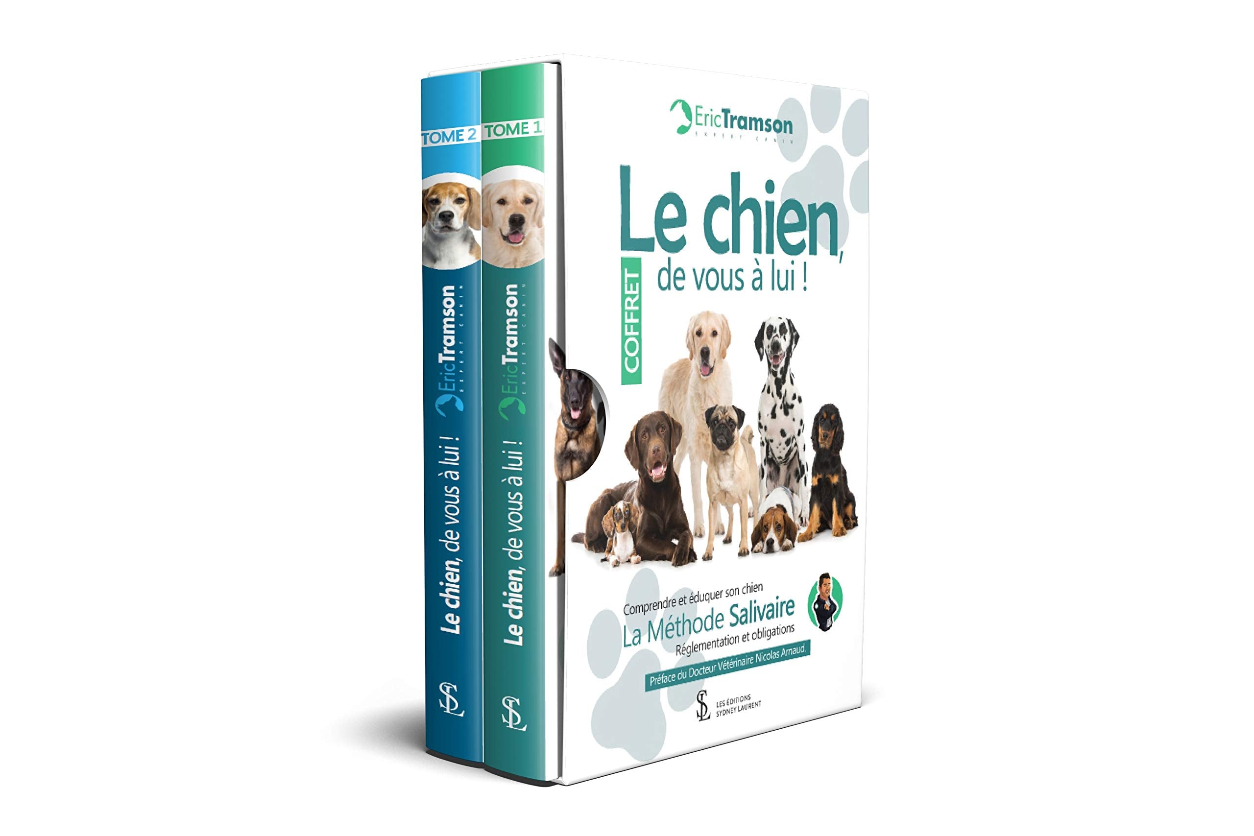 Coffret : Le chien, de vous à lui ! La méthode salivaire: Coffret en 2 volumes : Tome 1 ; Tome 2. Comprendre et éduquer son chien ; La méthode salivaire ; Réglementations et obligations Pets