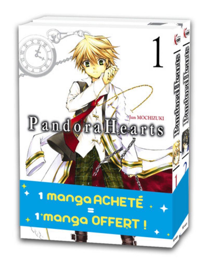 Pack offre découverte Pandora Hearts T01 & T02 Manga
