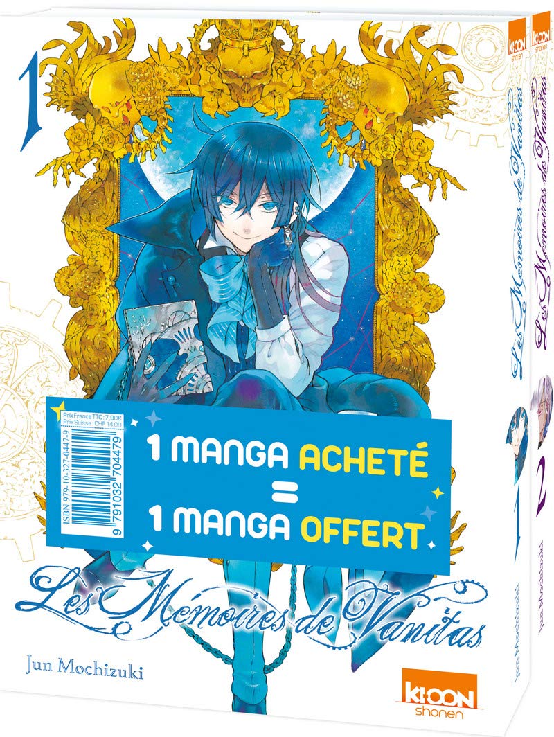Pack offre découverte Les Mémoires de Vanitas T01 & T02 book