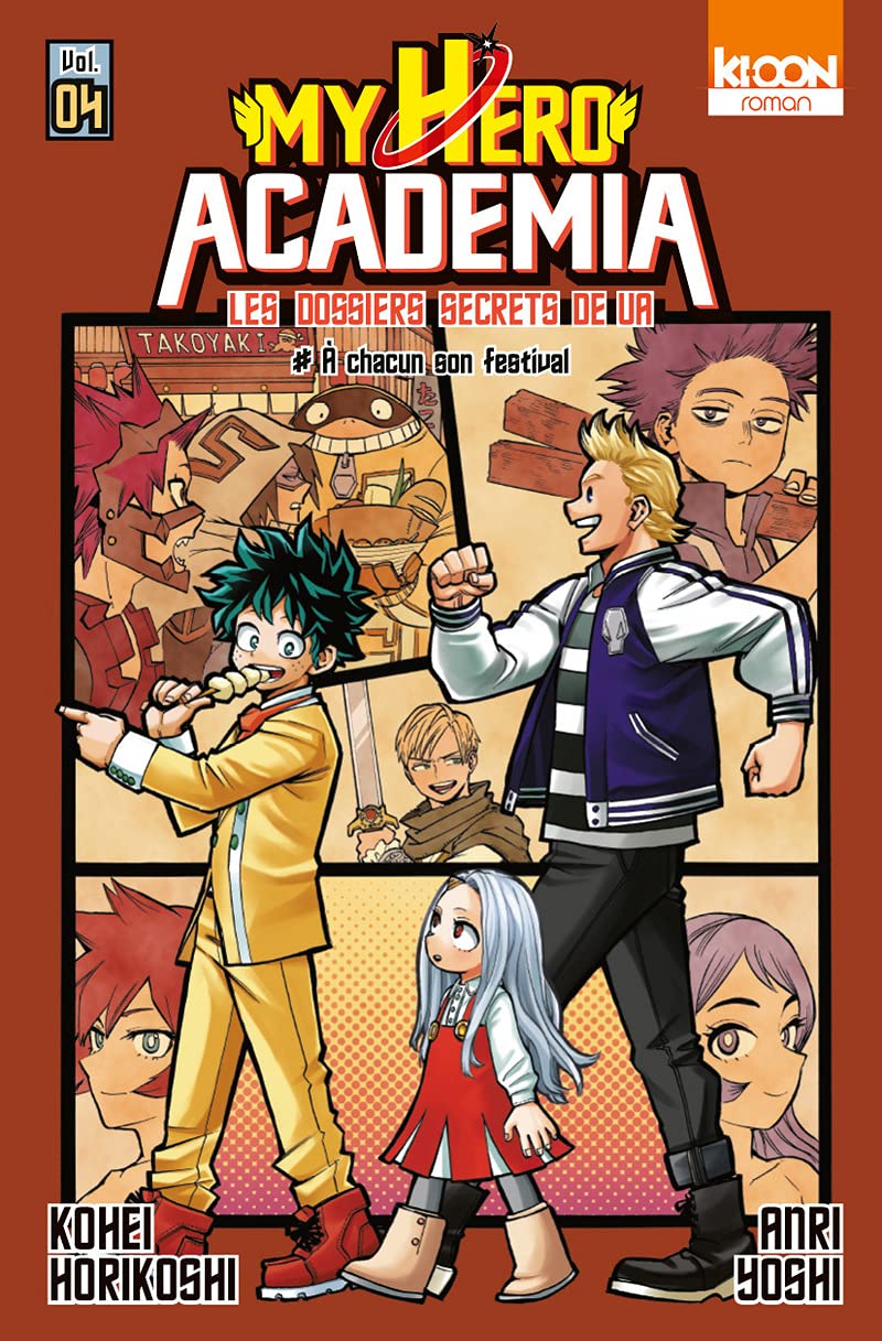 Roman My Hero Academia Les dossiers secrets de UA T04 (4) Manga