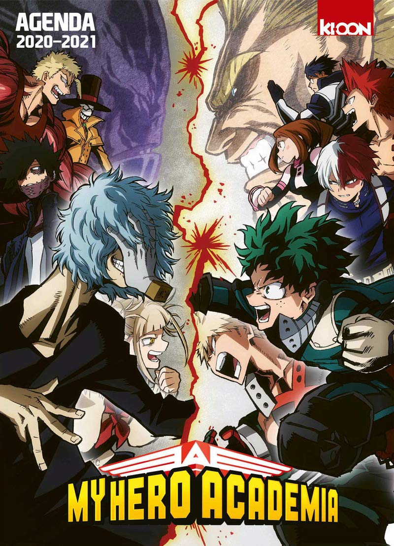 Agenda My Hero Academia 2020-2021 Reference Books