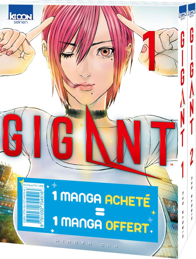 Pack offre découverte Gigant T01 & T02 book